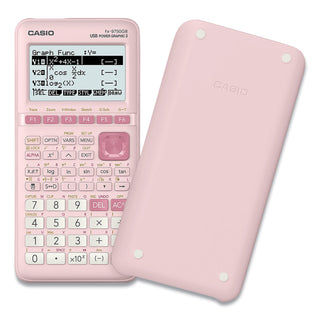 Casio® FX-9750GIII 3rd Edition Graphing Calculator, 21-Digit LCD, Pink (CSOFX9750GIIIPK)