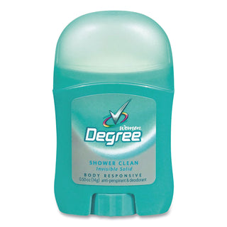 Degree® Women Invisible Solid Anti-Perspirant/Deodorant, Shower Clean, 0.5 oz, 36/Carton (DVOCB564300)