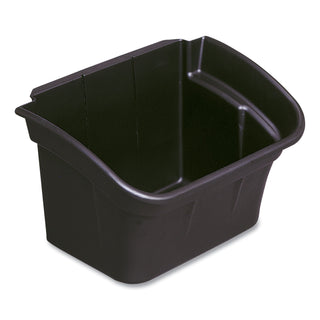 Rubbermaid® Commercial Utility Bin, 4gal, Black (3354-88BK)