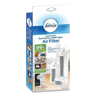 Febreze® Replacement Dual Action Filter, White/Blue (HWLFRF101B)