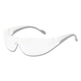 Bouton® Zenon Z12R Rimless Optical Eyewear with 3-Diopter Bifocal Reading-Glass Design, Anti-Scratch, Clear Lens, Clear Frame (PID250270030)