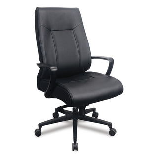 Tempur-Pedic® by Raynor Executive Chair, 20.5" to 23.5" Seat Height, Black (TMETP2500BLKL)