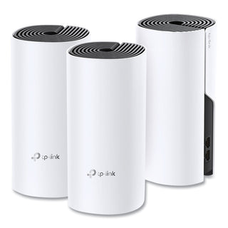 TP-Link Deco M4 AC1200 Whole Home Mesh Wi-Fi System, 2 Ports, Dual-Band 2.4 GHz/5 GHz (TPLDECOM43PACK)