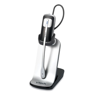 Vtech® Cordless Headset, DECT 6.0, Black/Gray (VTEIS6200)