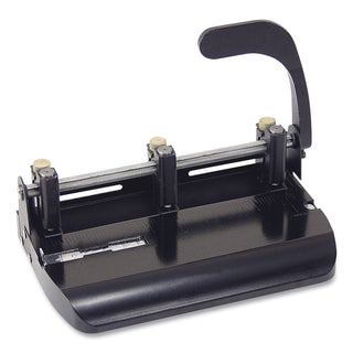 Officemate 2 Hole Punch, 2 3/4&quot; Center Holes, Punches 20 Sheets, Black (OIC90078)