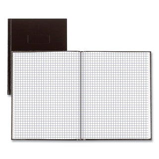 Blueline® Professional Quad Notebook, Quadrille Rule (4 sq/in), Black Cover, (96) 9.25 x 7.25 Sheets (REDA9Q) (REDA9Q)