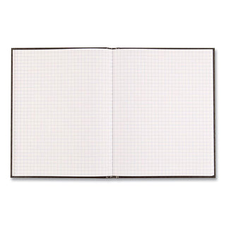 Blueline® Professional Quad Notebook, Quadrille Rule (4 sq/in), Black Cover, (96) 9.25 x 7.25 Sheets (REDA9Q) (REDA9Q)