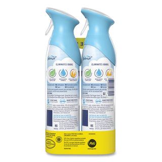 Febreze® Air Effects, Twin Pack, Linen & Sky Scent, 8.8 oz. Can, 2/Pack, 6 Pack/Carton (PGC97799)