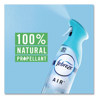 Febreze® Air Effects, Heavy Duty Crisp Clean Scent, Aerosol, 8.8 oz. Can, 6/Case (PGC96257)