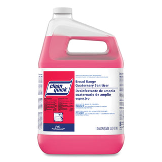Clean Quick® Professional Liquid Quaternary Broad Range Sanitizer, Concentrate, 1 Gallon Bottle, 3/Case (PGC07535)