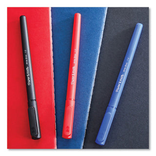 Papermate® Write Bros. Ballpoint Pen, Bold 1.2 mm, Black Ink/Barrel, Dozen (PAP2124520)