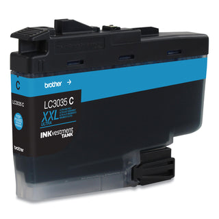 Brother LC3035C INKvestment Ultra High-Yield Ink, 5000 Page-Yield, Cyan (BRTLC3035C)