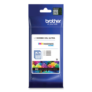 Brother LC3039BK INKvestment Ultra High-Yield Ink, 6000 Page-Yield, Black (BRTLC3039BK)