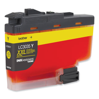 Brother LC3035Y INKvestment Ultra High-Yield Ink, 5000 Page-Yield, Yellow (BRTLC3035Y)
