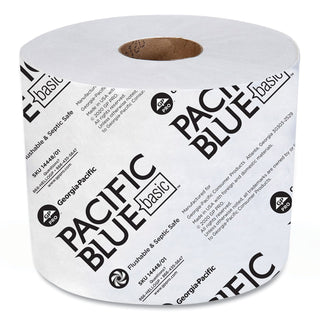 Georgia Pacific® Professional High-Capacity Standard Bath Tissue, 1-Ply, White, 1500/Roll, 48/Carton (GPC144-4801)