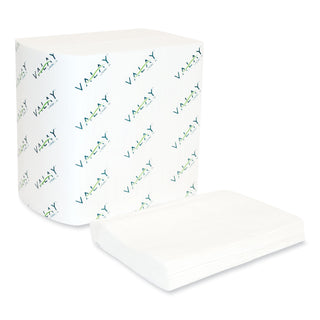 Morcon Paper Valay Interfolded Napkins, 1-Ply, White, 6.5 x 8.25, 6,000/Carton (MOR4545VN)