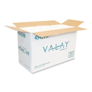 Morcon Paper Valay Interfolded Napkins, 1-Ply, White, 6.5 x 8.25, 6,000/Carton (MOR4545VN)