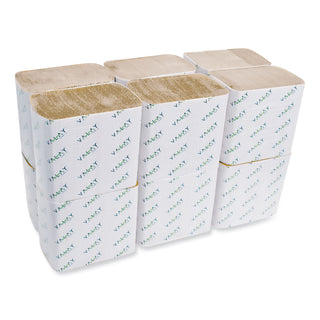 Morcon Paper Valay Interfolded Napkins, 1-Ply, 6.3 x 8.85, Kraft, 6,000/Carton (MOR5050VN)