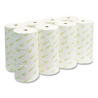 Morcon Paper Small Core Bath Tissue, Septic Safe, 2-Ply, White, 1250/Roll, 24 Rolls/Carton (MORM250)