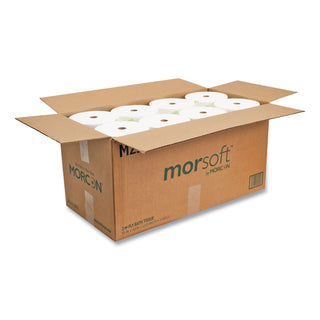 Morcon Paper Small Core Bath Tissue, Septic Safe, 2-Ply, White, 1250/Roll, 24 Rolls/Carton (MORM250)