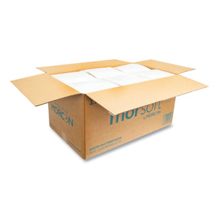 Morcon Paper Morsoft Dinner Napkins, 1-Ply, 15 x 17, White, 250/Pack, 12 Packs/Carton (1717MS)