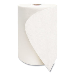Morcon Paper 10 Inch TAD Roll Towels, 1-Ply, 7.25" x 500 ft, White, 6 Rolls/Carton (MORM610)