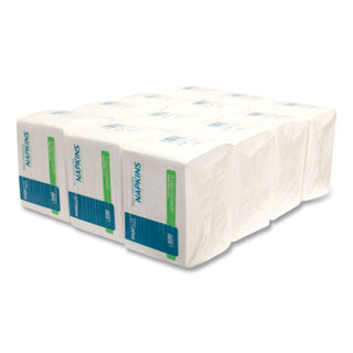 Morcon Paper Morsoft 1/4 Fold Lunch Napkins, 1 Ply, 11.5" x 11.5", White, 6,000/Carton (1250MS)