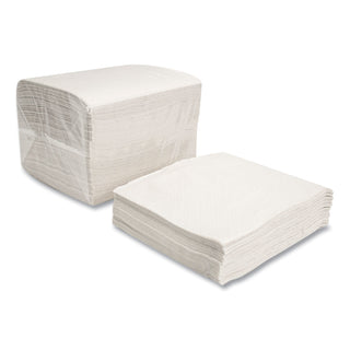 Morcon Paper Morsoft Dinner Napkins, 1-Ply, 15 x 17, White, 250/Pack, 12 Packs/Carton (1717MS)