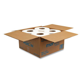 Morcon Paper Jumbo Bath Tissue, Septic Safe, 2-Ply, White, 500 ft, 12/Carton (MOR129X)