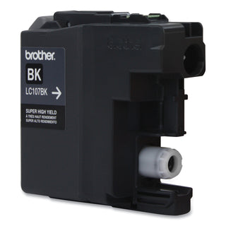 Brother LC107BK Innobella Super High-Yield Ink, 1200 Page-Yield, Black (BRTLC107BK)
