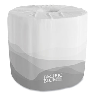 Georgia Pacific® Professional Bathroom Tissue, Septic Safe, 1-Ply, White, 1,210 Sheets/Roll, 80 Rolls/Carton (GEP1458001)