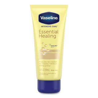 Vaseline® Intensive Care Essential Healing Body Lotion, 3.4 oz Squeeze Tube, 12/Carton (UNI04448CT)
