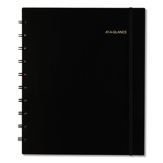 AT-A-GLANCE® Move-A-Page Academic Weekly/Monthly Planners, 11 x 9, Black Cover, 12-Month (July to June): 2024 to 2025 (AAG70957E05)