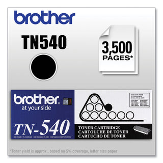 Brother TN540 Toner Cartridge - 1 x Black - 3500 Pages (695051)