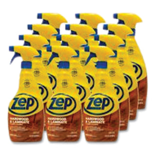 Zep Commercial® Hardwood and Laminate Cleaner, 32 oz Spray Bottle, 12/Carton (ZPEZUHLF32CT)