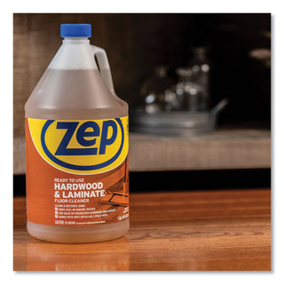 Zep Commercial® Hardwood and Laminate Cleaner, 1 gal Bottle (ZPEZUHLF128EA) (ZPEZUHLF128)