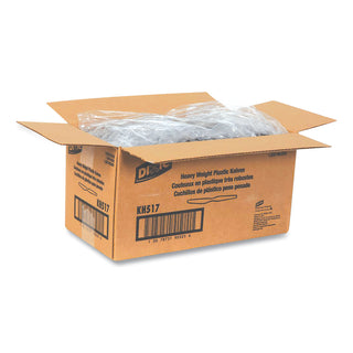 Dixie® Plastic Cutlery, Heavyweight Knives, Black, 1,000/Carton (DXEKH51)