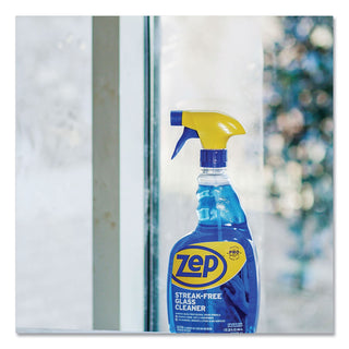 Zep Commercial® Streak-Free Glass Cleaner, Pleasant Scent, 32 oz Spray Bottle (ZPEZU112032EA) (ZPEZU112032EA)