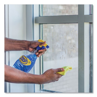 Zep Commercial® Streak-Free Glass Cleaner, Pleasant Scent, 32 oz Spray Bottle, 12/Carton (ZPEZU112032CT)
