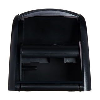 San Jamar® Duett Standard Bath Tissue Dispenser, Oceans, 7 1/2 x 7 x 12 3/4, Black Pearl (SJMR3590TBK)