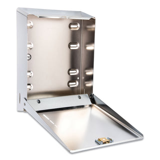 San Jamar® C-Fold/Multifold Towel Dispenser, Chrome, 11 3/8 x 4 x 14 3/4 (T1900XC)
