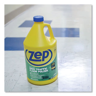 Zep Commercial® High Traffic Floor Polish, 1 gal, 4/Carton (ZPEZUHTFF128CT)