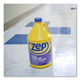 Zep Commercial® Stain Resistant Floor Sealer, 1 gal Bottle (ZPEZUFSLR128EA)