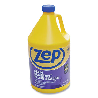 Zep Commercial® Stain Resistant Floor Sealer, Unscented, 1 gal, 4/Carton (ZPEZUFSLR128CT)