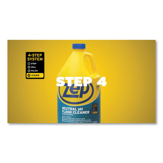 Zep Commercial® Neutral Floor Cleaner, Fresh Scent, 1 gal, 4/Carton (ZPEZUNEUT128CT)