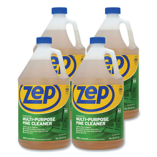 Zep Commercial® Pine Multi-Purpose Cleaner, Pine Scent, 1 gal, 4/Carton (ZPEZUMPP128CT)