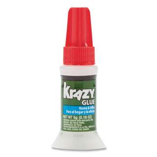 Krazy Glue® All Purpose Brush-On Krazy Glue, 0.18 oz, Dries Clear (BORKG94548R)