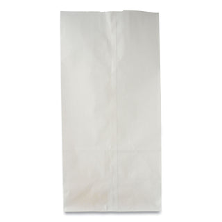 General Grocery Paper Bags, 30 lbs Capacity, #2, 4.31"w x 2.44"d x 7.88"h, White, 500 Bags (BAGGW2-500)