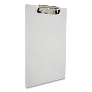 Saunders Acrylic Clipboard, 1/2" Capacity, Holds 8-1/2w x 12h, Clear (SAU21565)