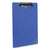 Saunders Recycled Plastic Clipboard, 0.5" Clip Capacity, Holds 8.5 x 11 Sheets, Cobalt (SAU21582)
